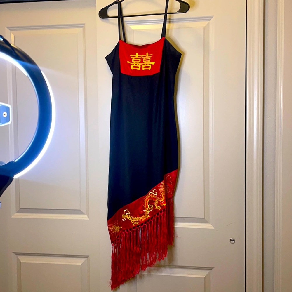 Sue Wong Silk Dress. Purchased in 2003 only worn once! Like new!